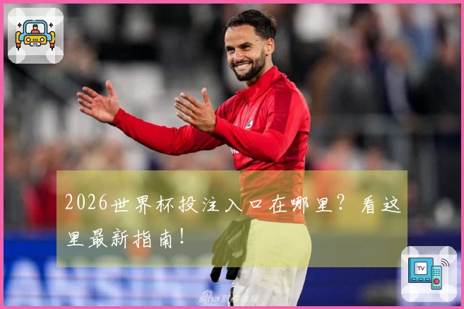 2026世界杯投注入口在哪里？看这里最新指南！
